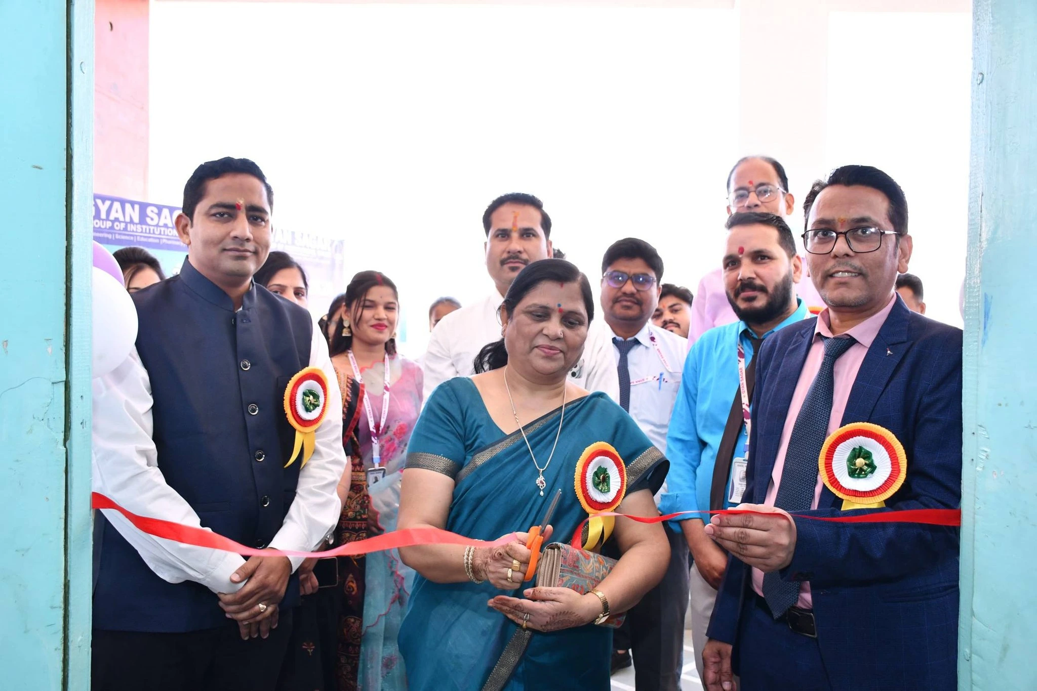 Ribbon cutting inauguration ceremony