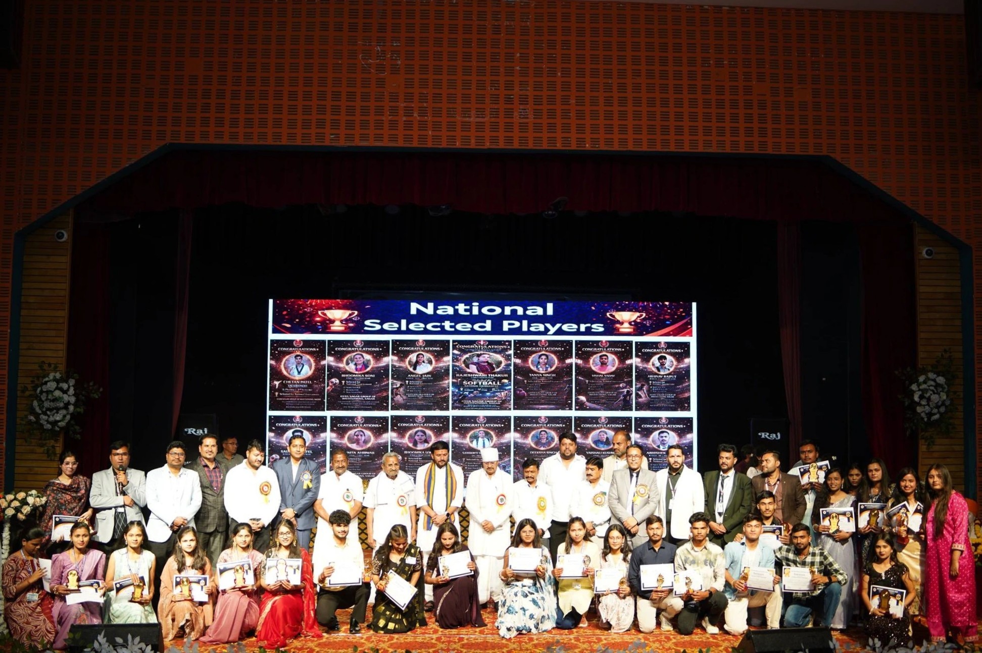 Tech Kriti 2K26 award winners group photograph